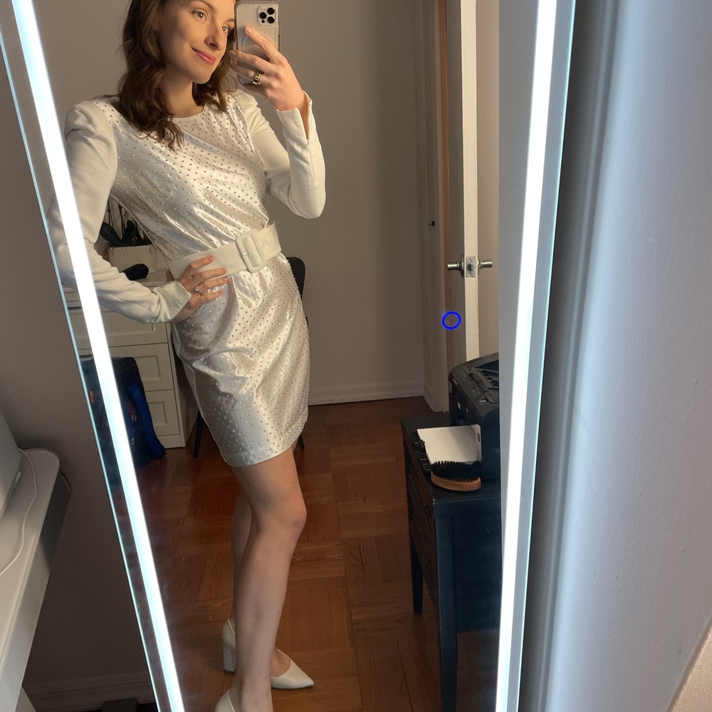 Perfect Bridal Mini Dress for Bachelorette or Afterparty